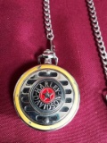 HARLEY DAVIDSON POCKET WATCH BY THE FRANKLIN MINT
