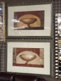 (2) LARGE SILVER FRAMED 