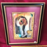 NICE COLORFUL SIGNED ARTWORK - SEE PICS FOR DETAILS