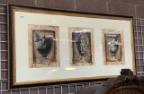 BLACK/GOLD FRAMED HORIZONTAL 