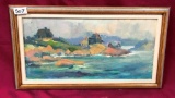 SIGNED FRAMED CANVAS ARTWORK