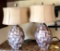 PAIR OF MATCHING LAMPS FROM POTTERY BARN ( 499.00 EACH)