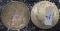 LOT OF (2) MORGANS SILVER DOLLARS SEE PICS FOR YEAR & CONDITION