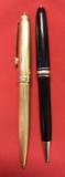 LOT OF TWO MONT BLANC - MEISTERS TUCK