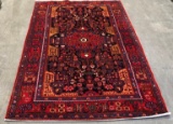 GORGEOUS BRIGHT COLORS MADE IN IRAN, HAND MADE RUGS