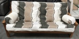 NICE WOOD FRAMED SOUTHWEST THICK MATTRESS FUTON