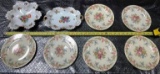 LOT OF (8) OF MISC. PORCELAIN PLATES  - SEE PICS OF MARKINGS