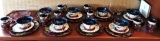 LARGE SET OF CHINA DISHES BY TRACY PORTER