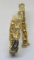 14KT YELLOW GOLD 7.50CTS DIAMOND BRACELET