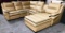 NEW ALL LEATHER POWER RECLINER IVORY COLOR SECTIONAL  - $6,800.00 @WMC