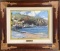 CATALINA YACHT CLUB BY THOMAS KINKADE PAINTING WITH CERTIFICATE