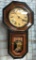 ANTIQUE REGULATOR WALL CLOCK