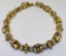 STERLING SILVER BRACELET WITH CITRINE COLOR CZ AND WHITE CZ