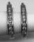 14KT WHITE GOLD .65CTS DIAMOND EARRINGS