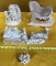 LOT OF (4) LENOX PORCELAIN PIECES - CHRISTMAS THEME