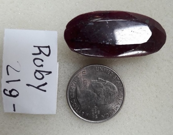 21g RUBY PRECIOUS STONE - SEE PICTURE FOR DETAILS