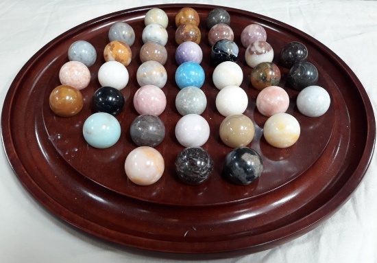 13" ROUND MARBLE GAME
