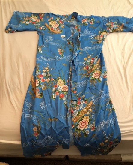 ASIAN KIMONO - BLUE