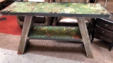 CUSTOM MADE UNIQUE CONSOLE TABLE - ORIGINALLY SOLD ON MAIN STREET FOR $3,200.00