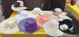 LOT OF ASSORTED SUMMER HATS