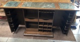 MARBLE TOP  INSERT VINTAGE BAR