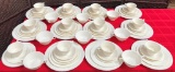 SERVICE FOR (12) ALL WHITE LENOX CHINA SET