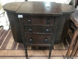 ANTIQUE SEWING CABINET