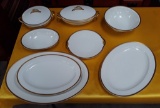 SET BAVARIA OF PLATTERS & COVERED DISHES