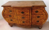 ROUND SIDE COMMODE CABINET