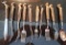 LOT OF BONE CARVED HANDLE UTENSILS