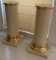 ROUND TOP PEDESTAL TABLES - VERY NICE