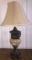 SINGLE NICE TABLE LAMP WITH IVORY COLOR SHADE