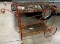 VINTAGE IRON TEA CART