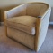 DESIGNER ROUND BACK OCCASIONAL CHAIR