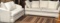 WHITE COUCH & LOVE SEAT  W/ PILLOWS FROM REDROCK ESTATE