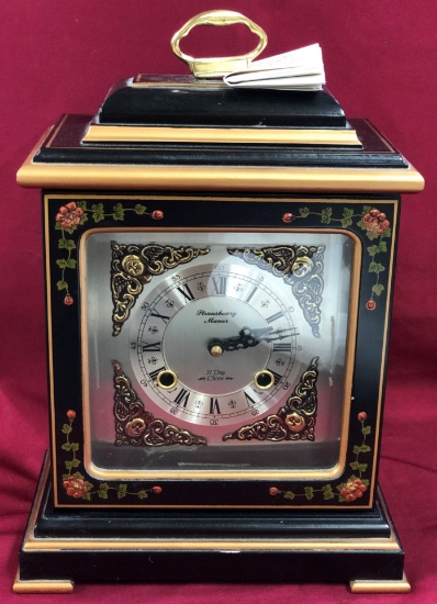 VINTAGE 31-DAY MANTLE CLOCK