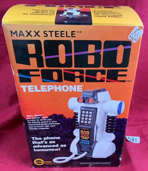ROBO FORCE NEW IN BOX TELEPHONE