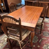 MAGNIFICENT ETHAN ALLEN TABLE & FOUR CHAIRS