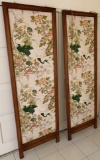 LOT OF TWO ASIAN PANELS  - SEE PICS FOR DETAILS