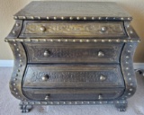 ORNATE BOMBAY CHEST FROM ESTATE