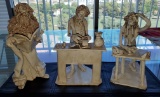 LOT OF THREE - MADE IN ITALY FIGURINES