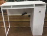 NEW WMC DESIGNER HIGH TOP DESK/COUNTER WITH POWER OUTLETS - 42