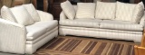 WHITE COUCH & LOVE SEAT  W/ PILLOWS FROM REDROCK ESTATE