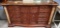 LARGE MARBLE TOP MAHOGANY SIDEBOARD - SEE PICS FOR CONDITION