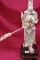 CHINESE WARRIOR BONE STATUE WITH SWORD - PRICED  3200.00 FROM GALLERY