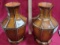 PAIR OF MATCHING VASES - 16
