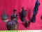 LOT OF (6) VINTAGE CARVINGS COLLECTIBLES FROM ESTATE