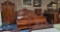 6PC ELEGANT KING SIZE MAHOGANY BEDROOM SUITE (NO MATT & BOX)