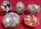 LOT OF 5 MURANO 