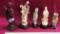 LOT OF BUDDHAS AND VINTAGE VASE - NICELY DETAILED - SEE PICS